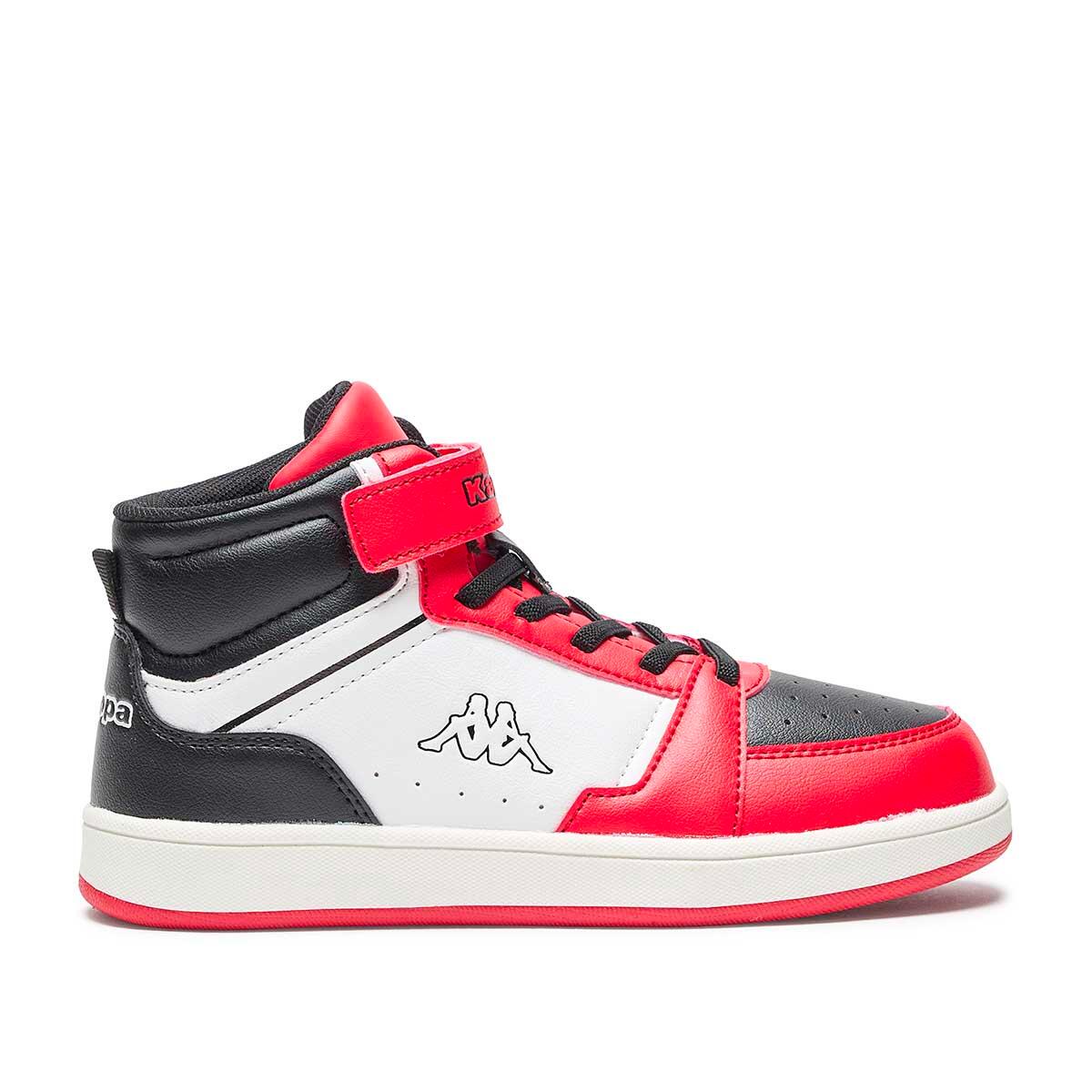 Baskets enfant Shay Md Ev blanc, rouge, noir 1/6