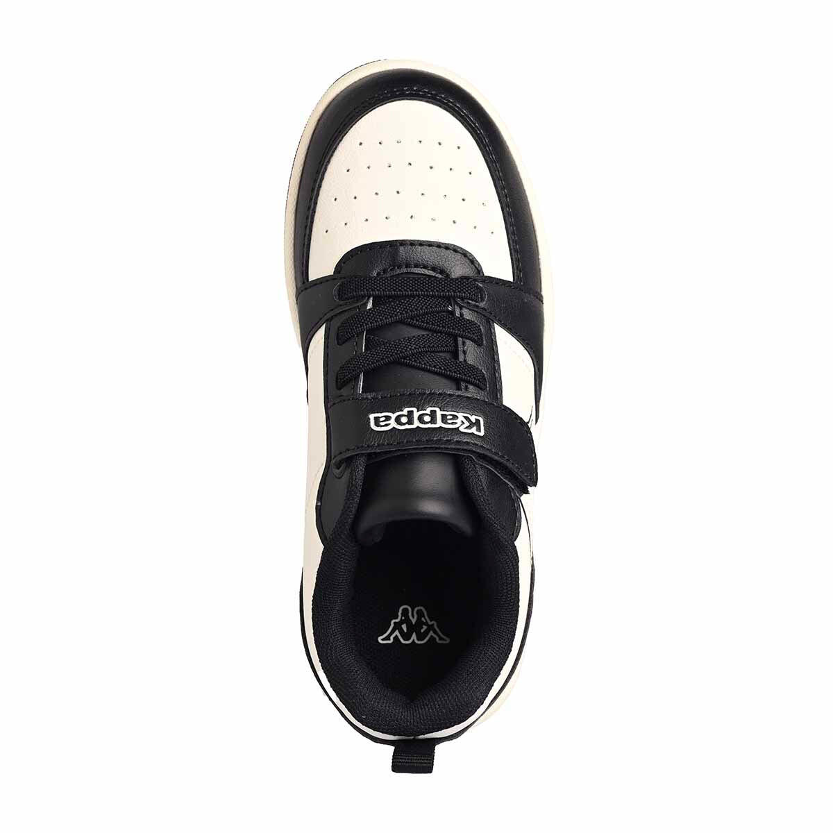 Baskets enfant Shay Ev blanc, noir 5/5