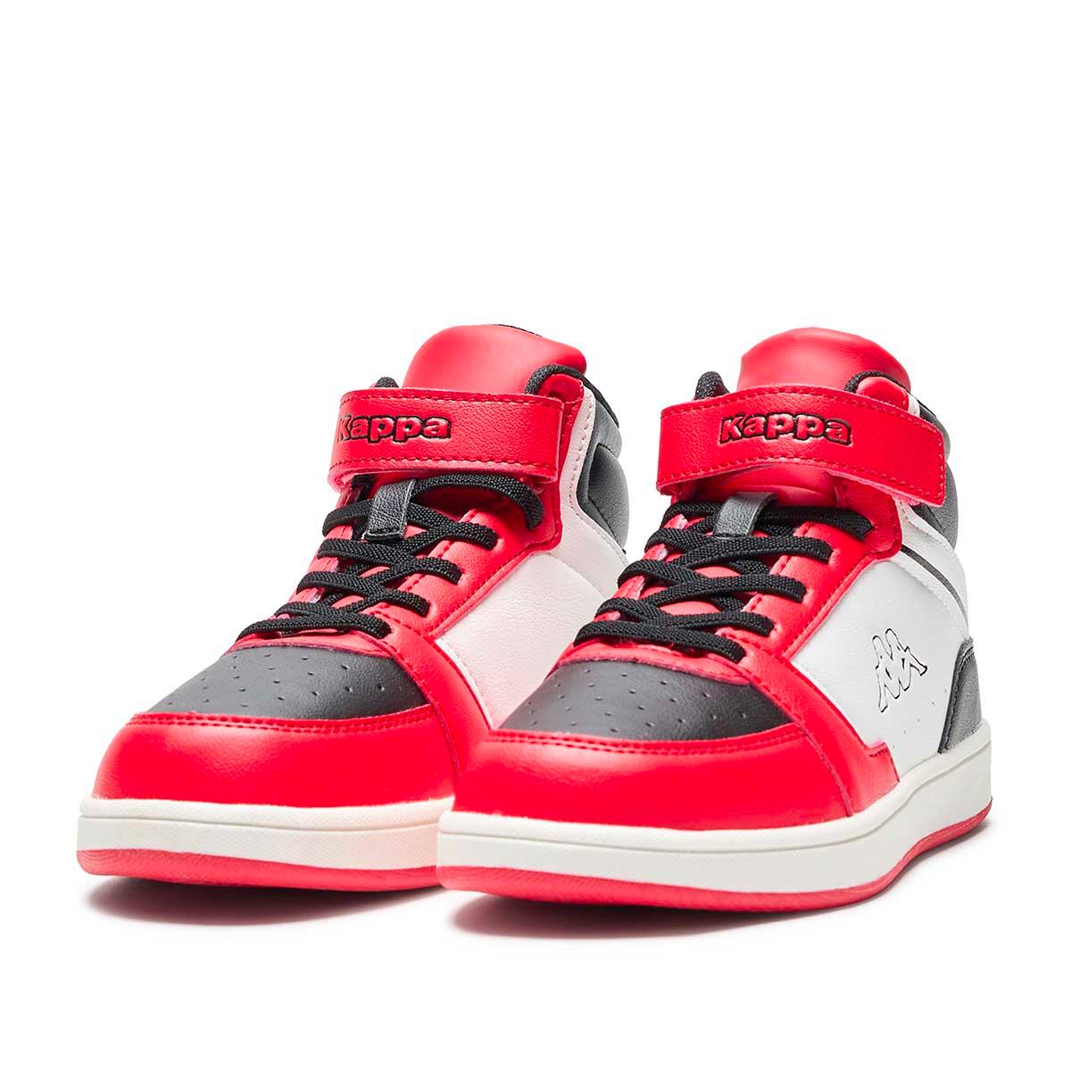 Baskets enfant Shay Md Ev blanc, rouge, noir 2/6