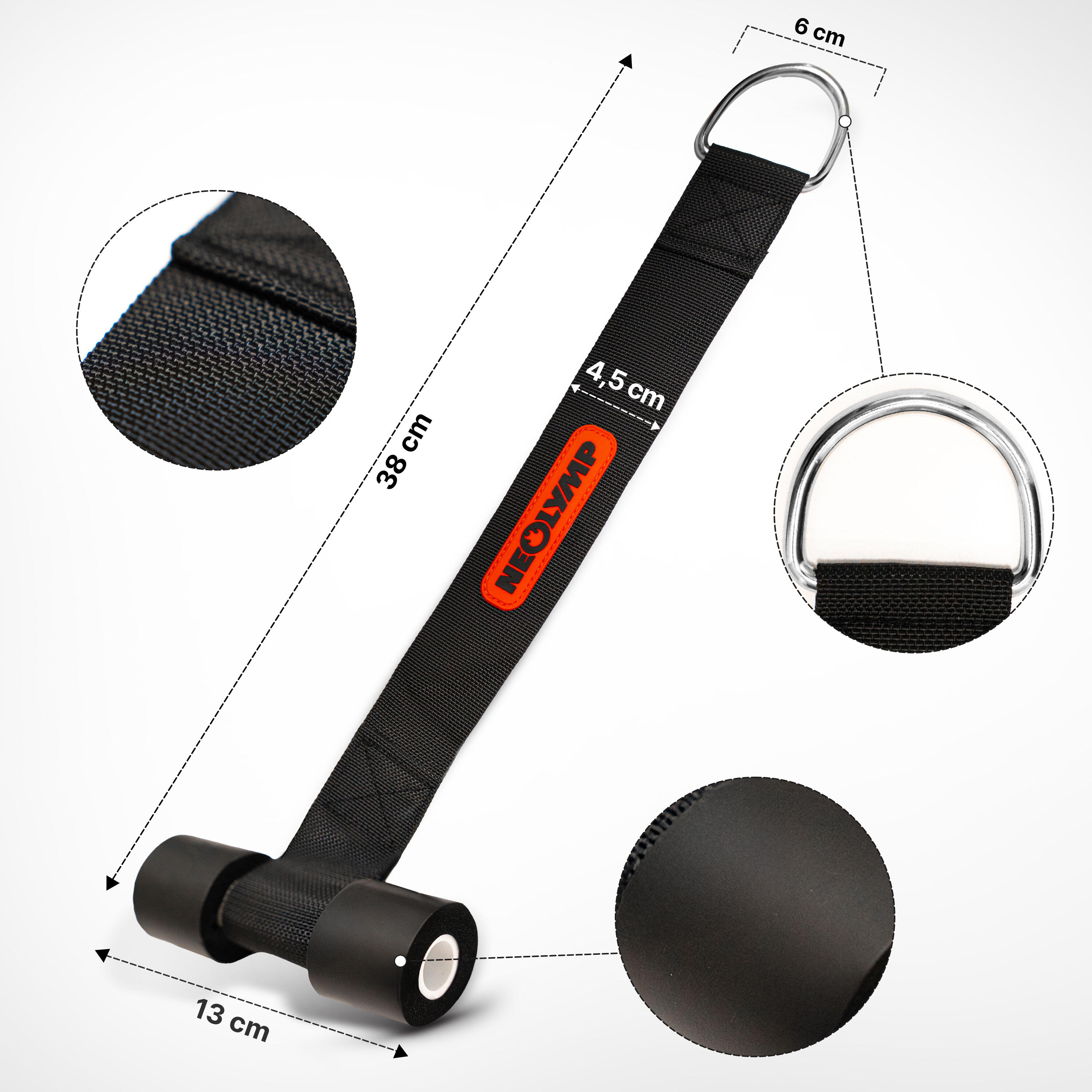 Ancoraggio per Fitnessbande – Supporto porta sicuro e stabile per allenamento 2/7