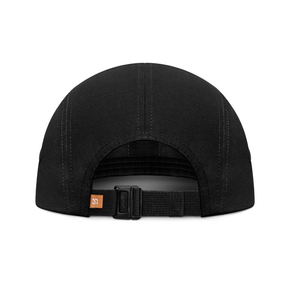 Herren und Damen Lifestyle Fünf-Panel-Cap Cocos Black Schwarz 2/7