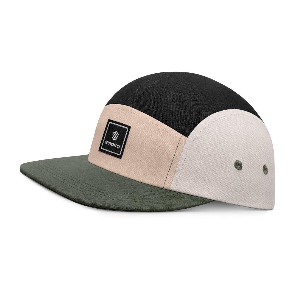 SIROKO Kšiltovka 5 panel Cocos Marengo