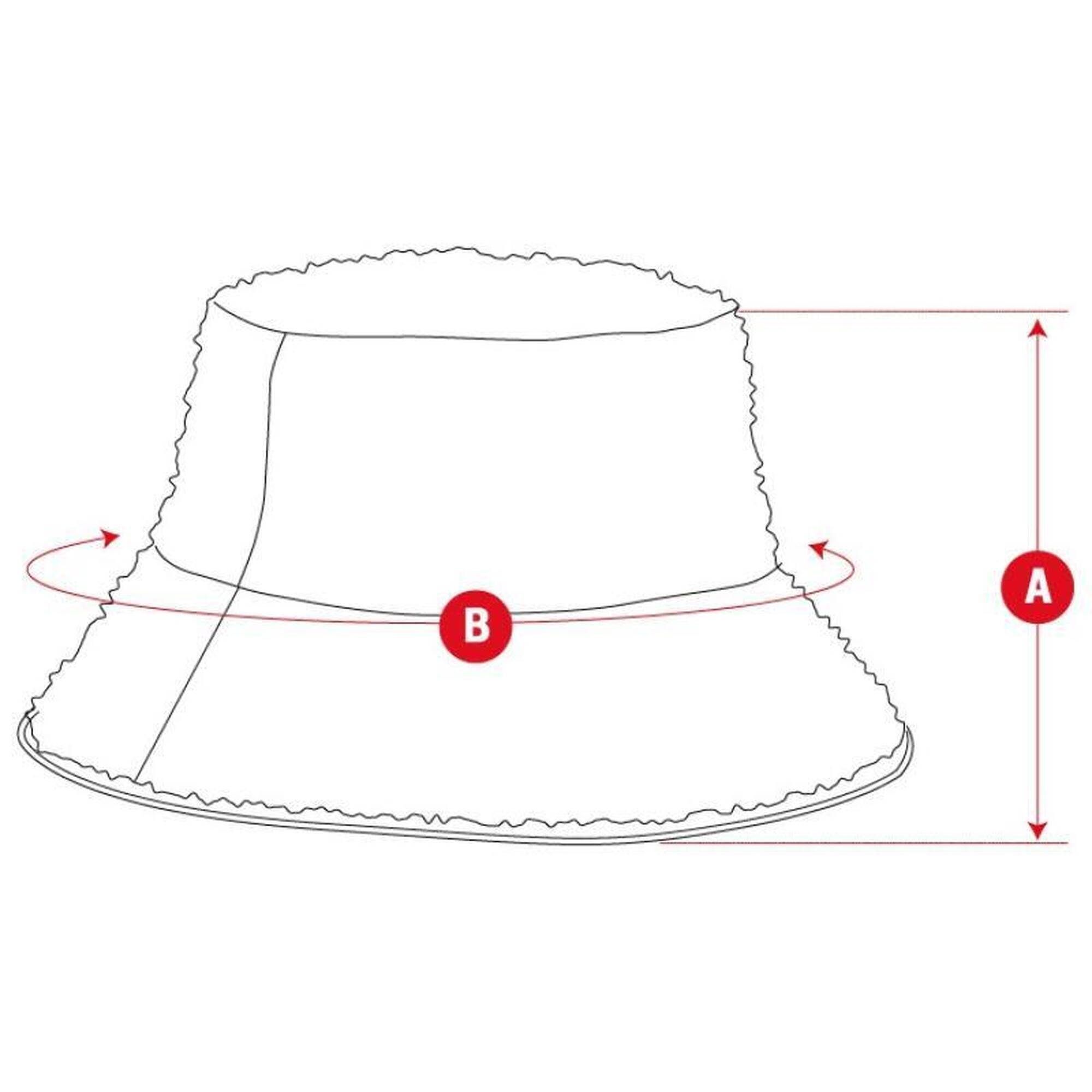 Dětský oboustranný prošívaný sherpa klobouk bucket hat Dobble Mini