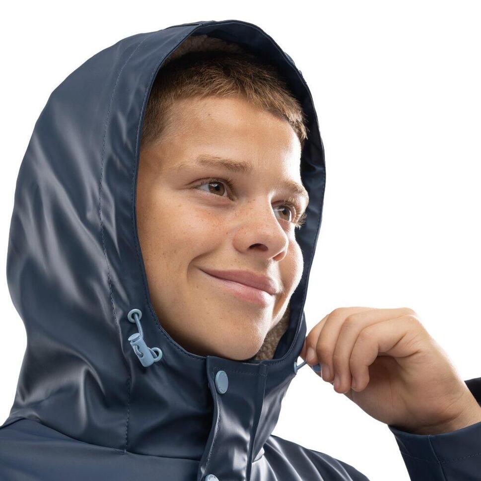 Chłopięca wodoodporna kurtka przeciwdeszczowa Lifestyle Siroko Planet