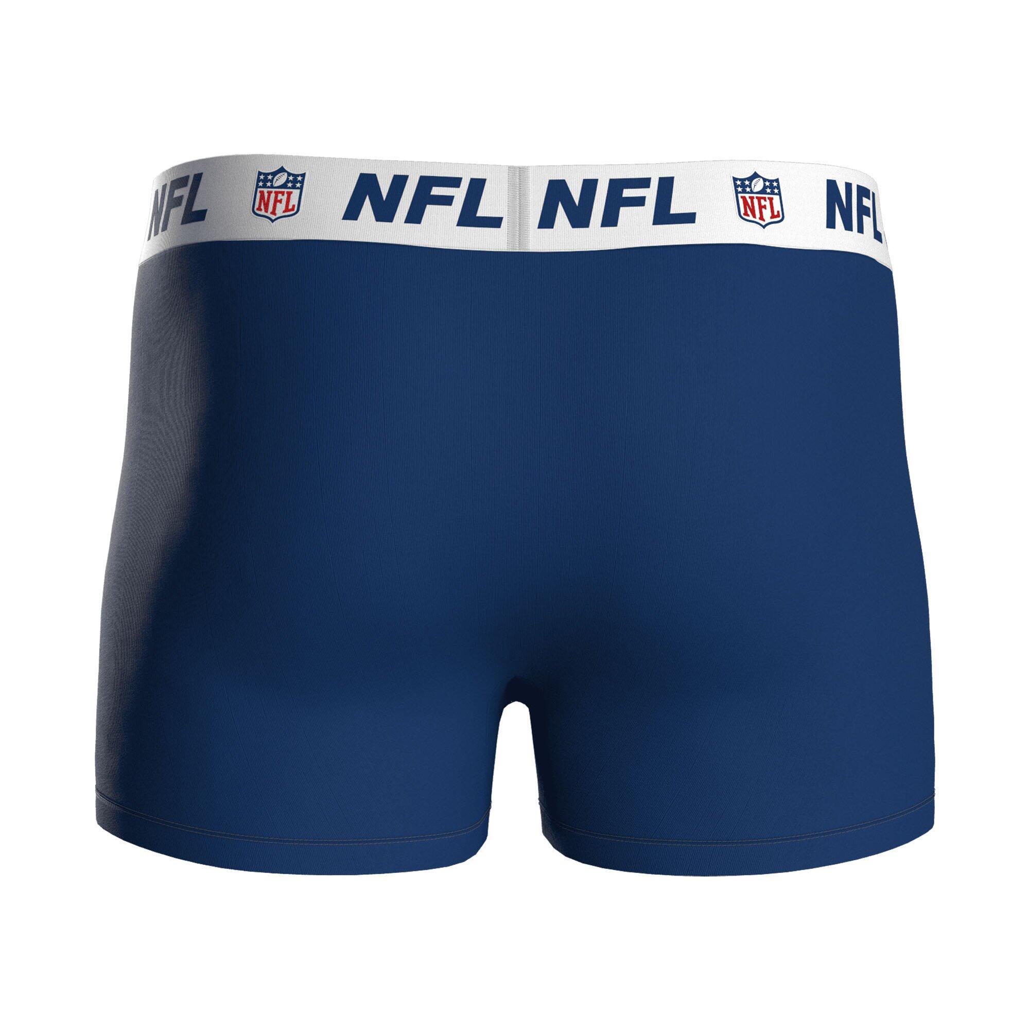 Calzoncillos Hombres Paquete de 3 Elástico-NFL SHIELD 3pk Boxers 3/7