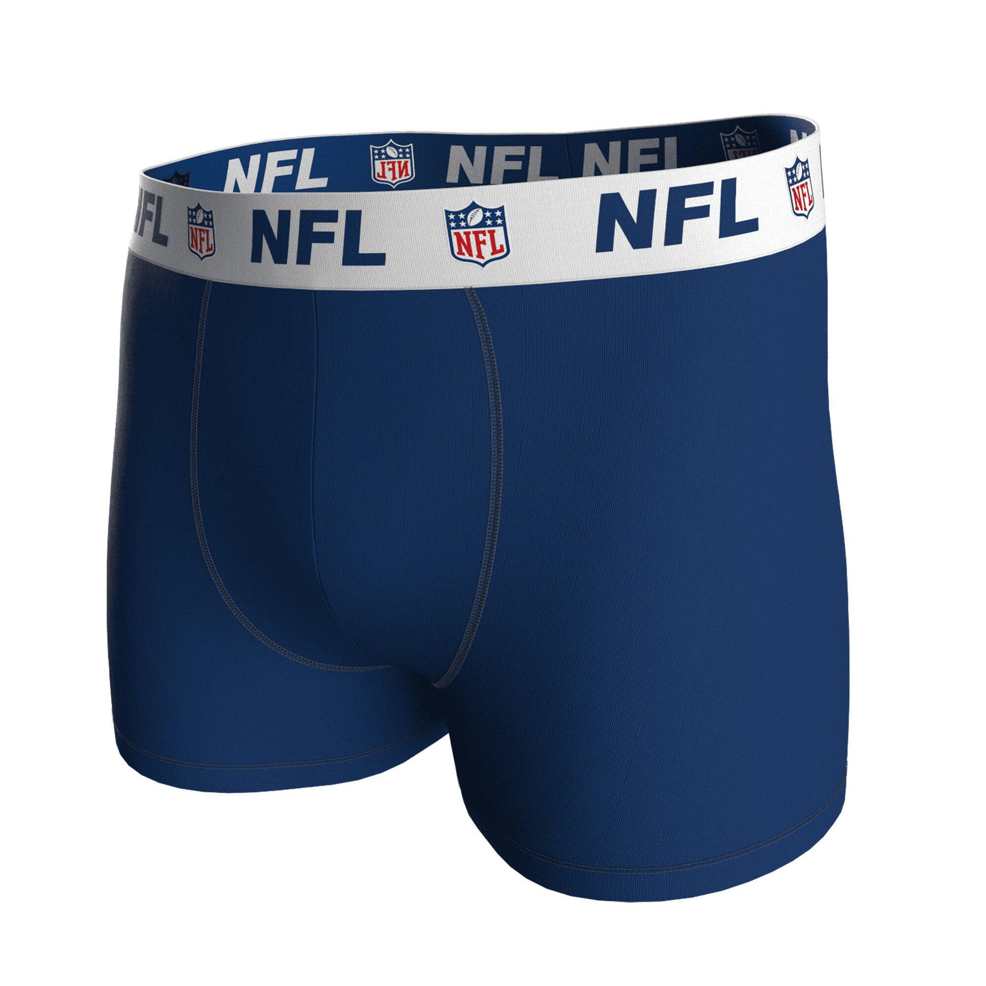 Calzoncillos Hombres Paquete de 3 Elástico-NFL SHIELD 3pk Boxers 4/7