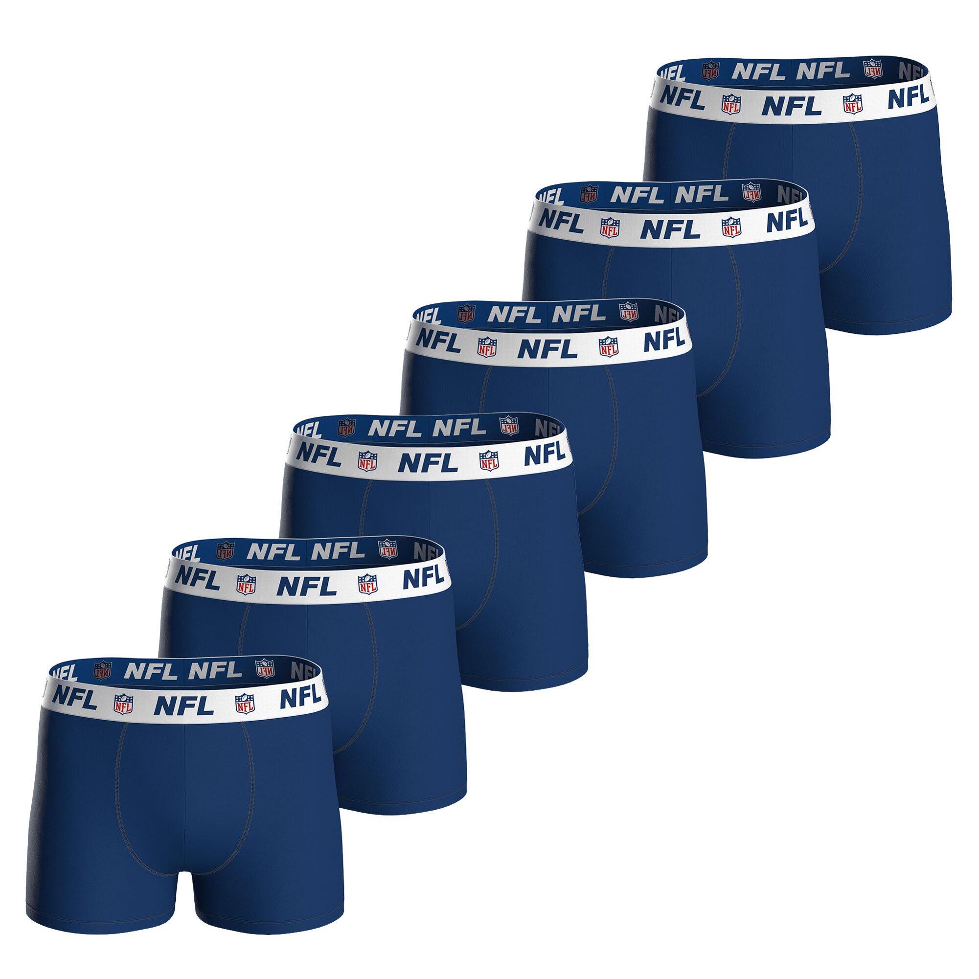 NFL Boxershort Herren 6er Pack Stretch-NFL SHIELD 6pk Boxers