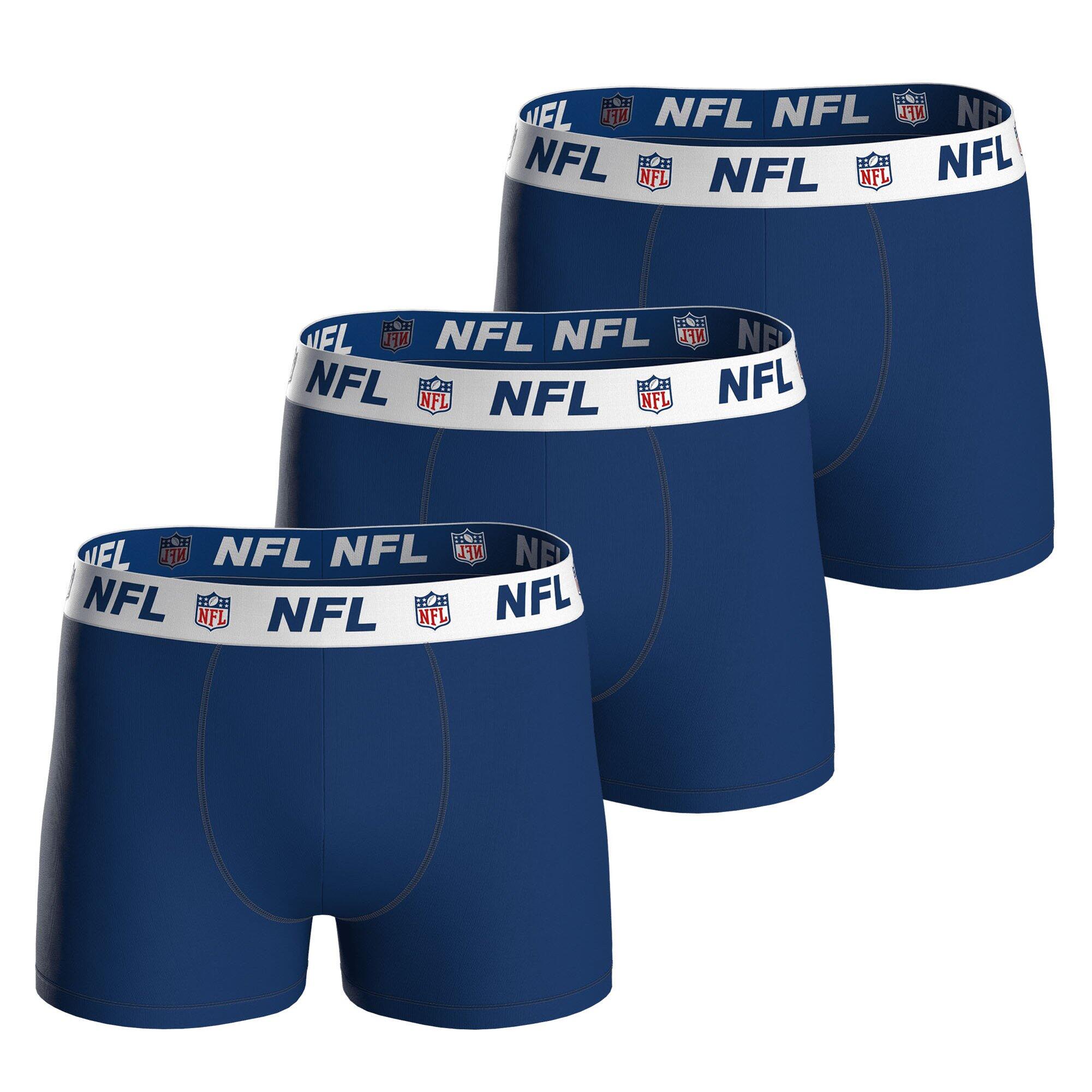 NFL Boxershort Herren 3er Pack Stretch-NFL SHIELD 3pk Boxers