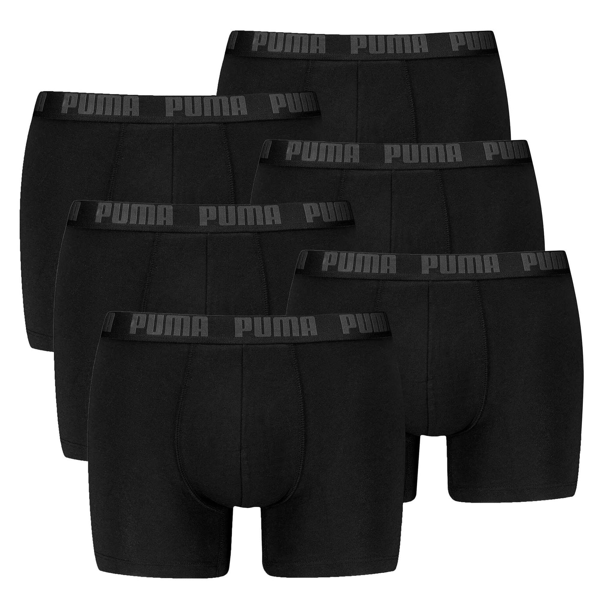 PUMA Boxershort Herren 6er Pack Figurbetont