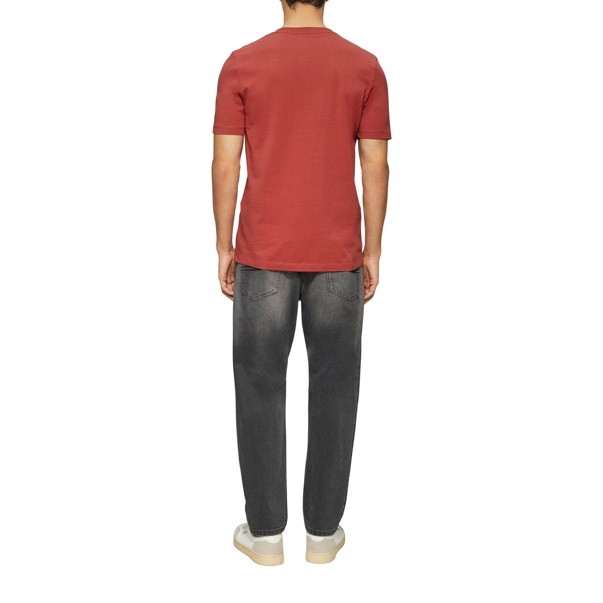 Camiseta Hombres Paquete de 1 Ajuste cómodo-Logo T-Shirt 3/7