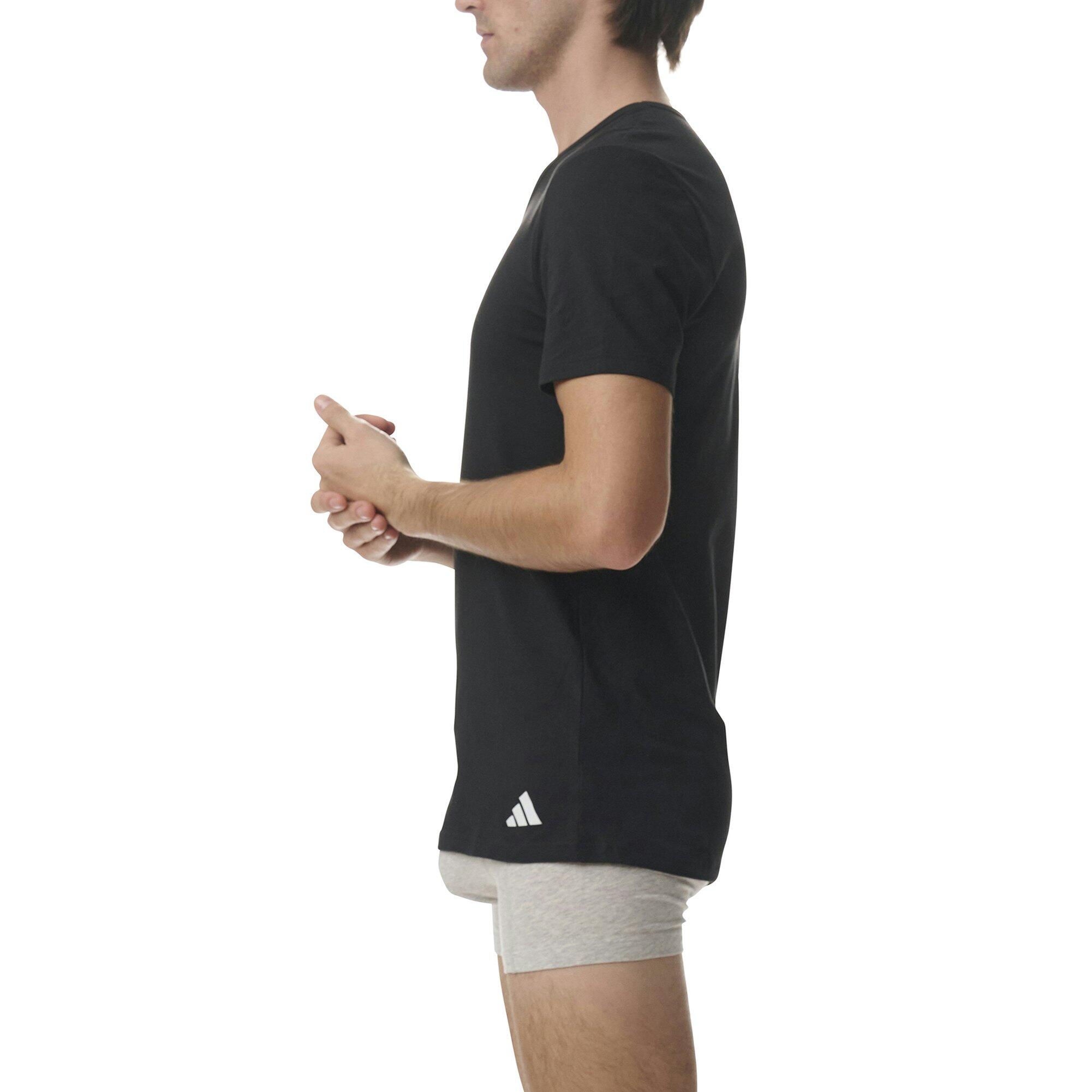 T-Shirt Herren 4er Pack Figurbetont-V-Neck Shirt Active Flex Cotton 4P 5/5