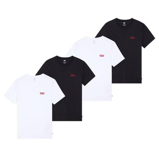 T-Shirt Herren 4er Pack Bequem sitzend-The Graphic Tee 4 Pack