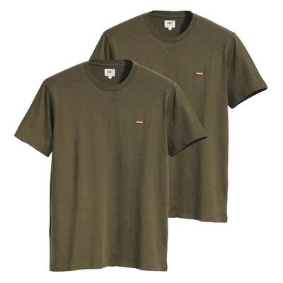 T-Shirt Herren 2er Pack Bequem sitzend-Original Housemark Tee