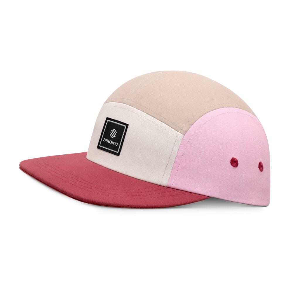 Siroko - Casquette 5 Panneaux Lifestyle Homme Et Femme Cocos Nude Rose - Chapka - Rose - Decathlon
