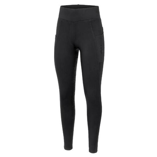 Legginsy jeździeckie damskie EQUESTRIAN QUEEN Harmony zimowe, ocieplane