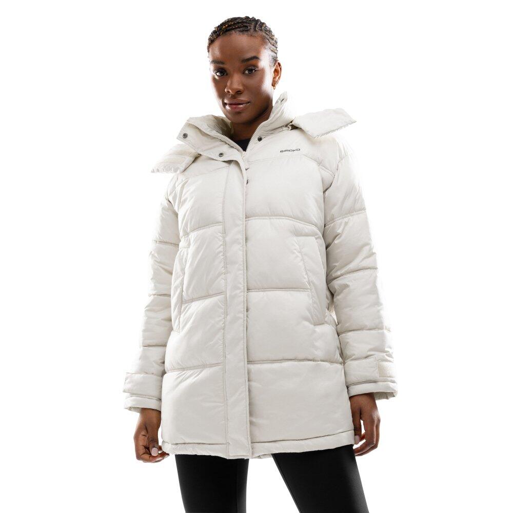 Women Lifestyle ’s oversized puffer coat International White