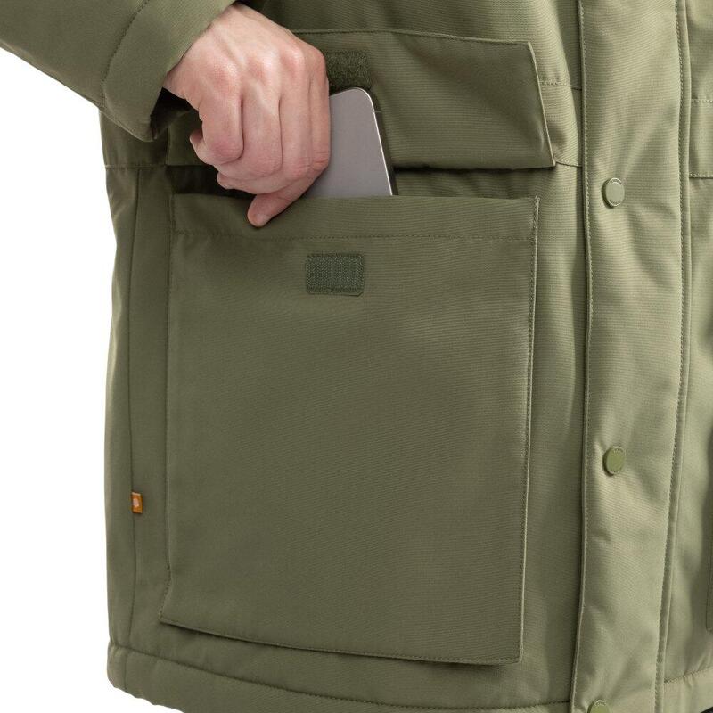 Men Lifestyle 's insulated parka Ivalo Green
