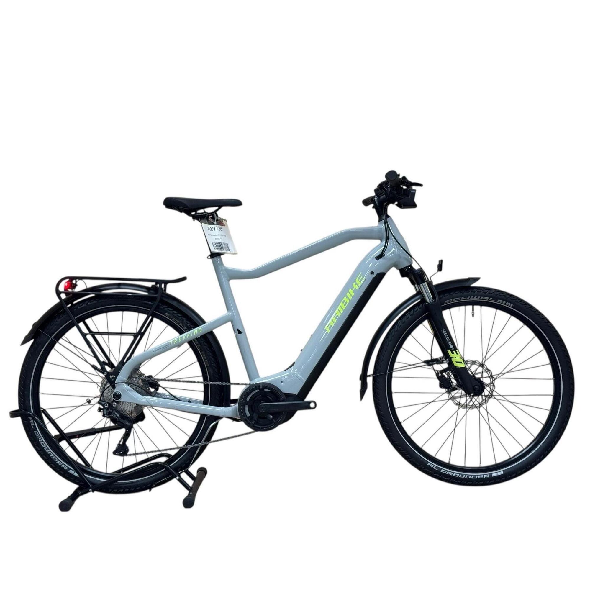 Haibike - Reconditionné - Vélo Électrique Haibike Trekking 6 Shimano - Comme Neuf - Vélo Ville - Gris - Grand - Decathlon