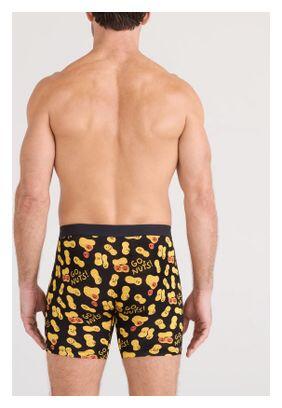 Boxer SAXX Vibe Xtra Soft – Go Nuts/Noir 3/4