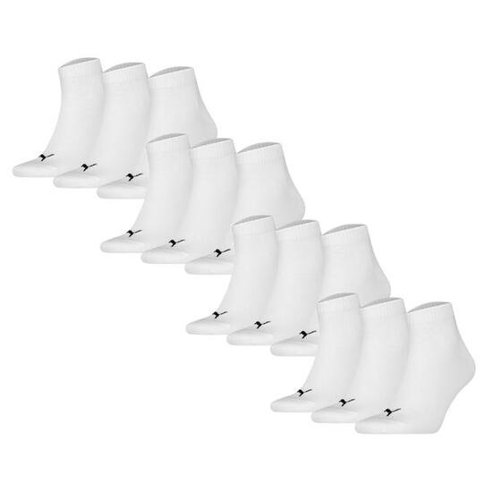 Socken Unisex 12er Pack Stretch-Quarter Plain 12P