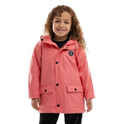 Kinderen lifestyle meisjes waterdichte regenjas goji-g roze