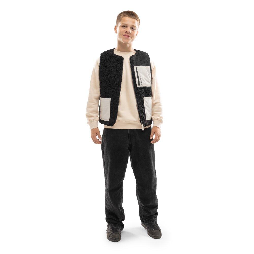 Gilet réversible matelassé doublé sherpa garçon Lifestyle Enfants Explorer B 4/7