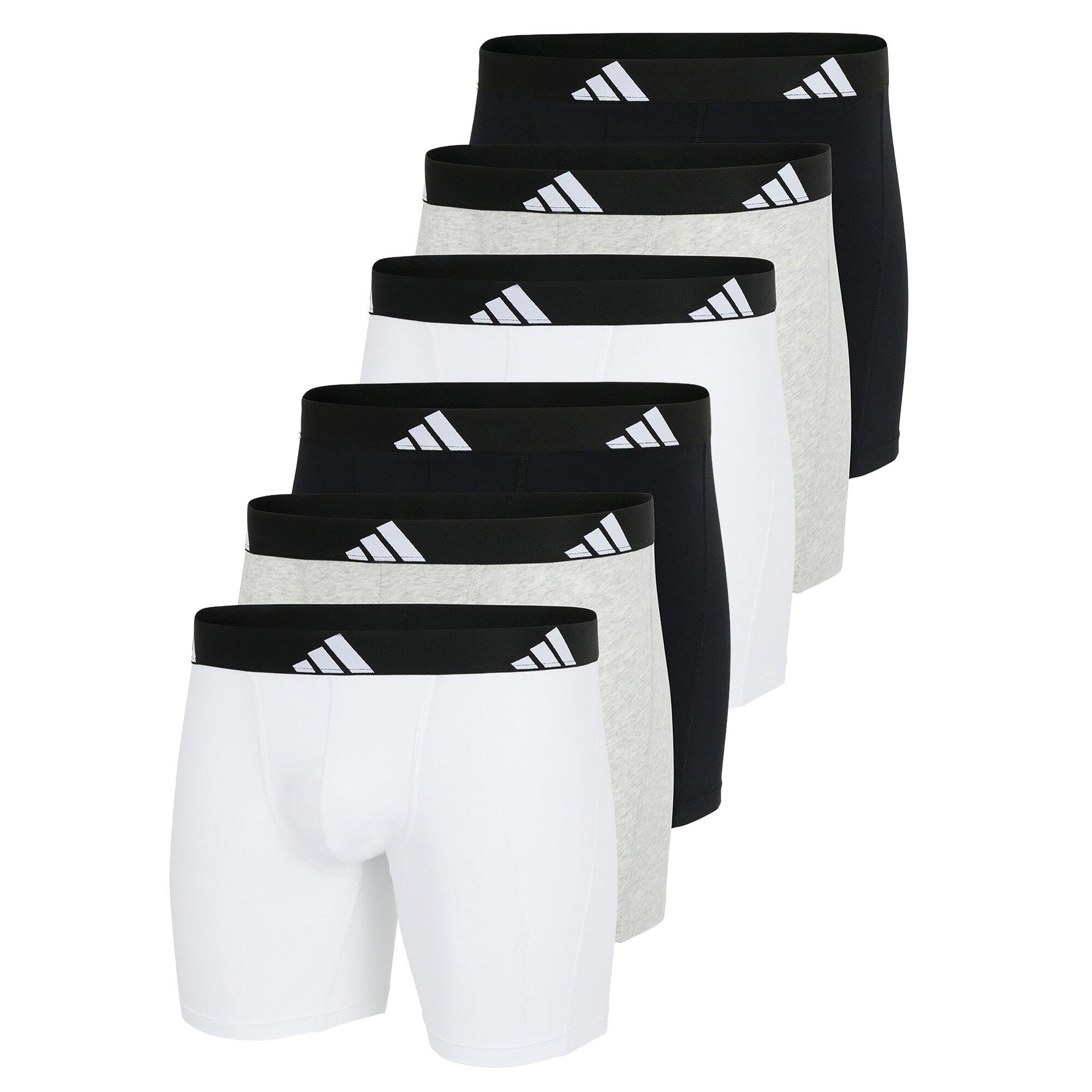 ADIDAS Boxershort Herren 6er Pack Stretch-Boxer Briefs Active Flex Cotton