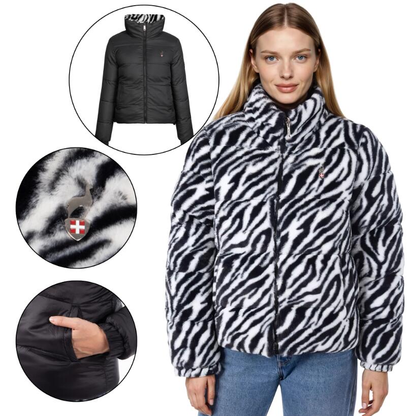 AULP Dámská oboustranná fleecová mikina na zip Verev