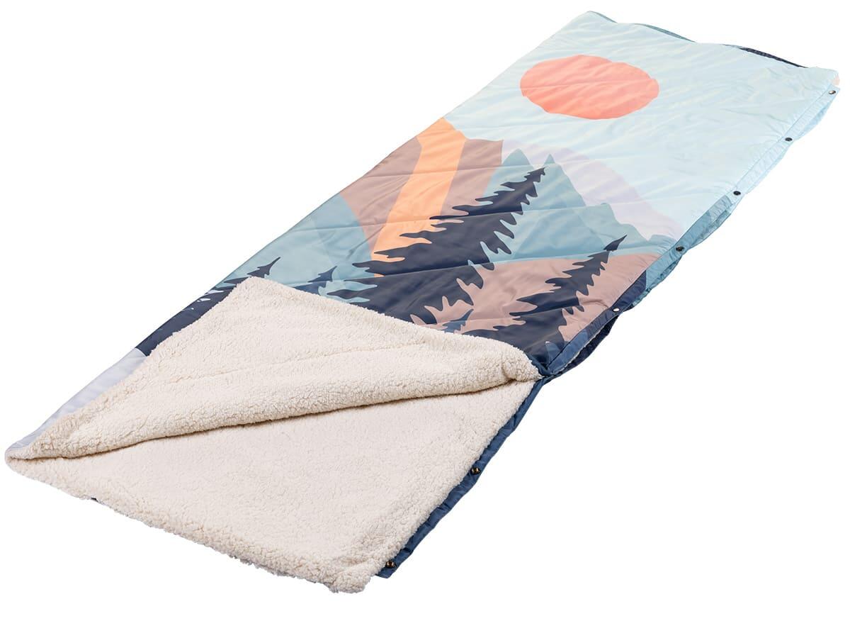 Kempingová outdoor deka Liva 4v1 s polštářem voděodolná 3/7