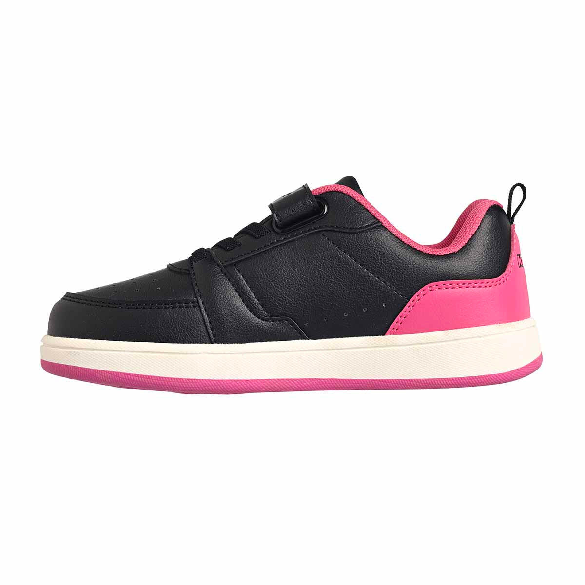 Baskets enfant Shay Ev noir, fuchsia 2/5