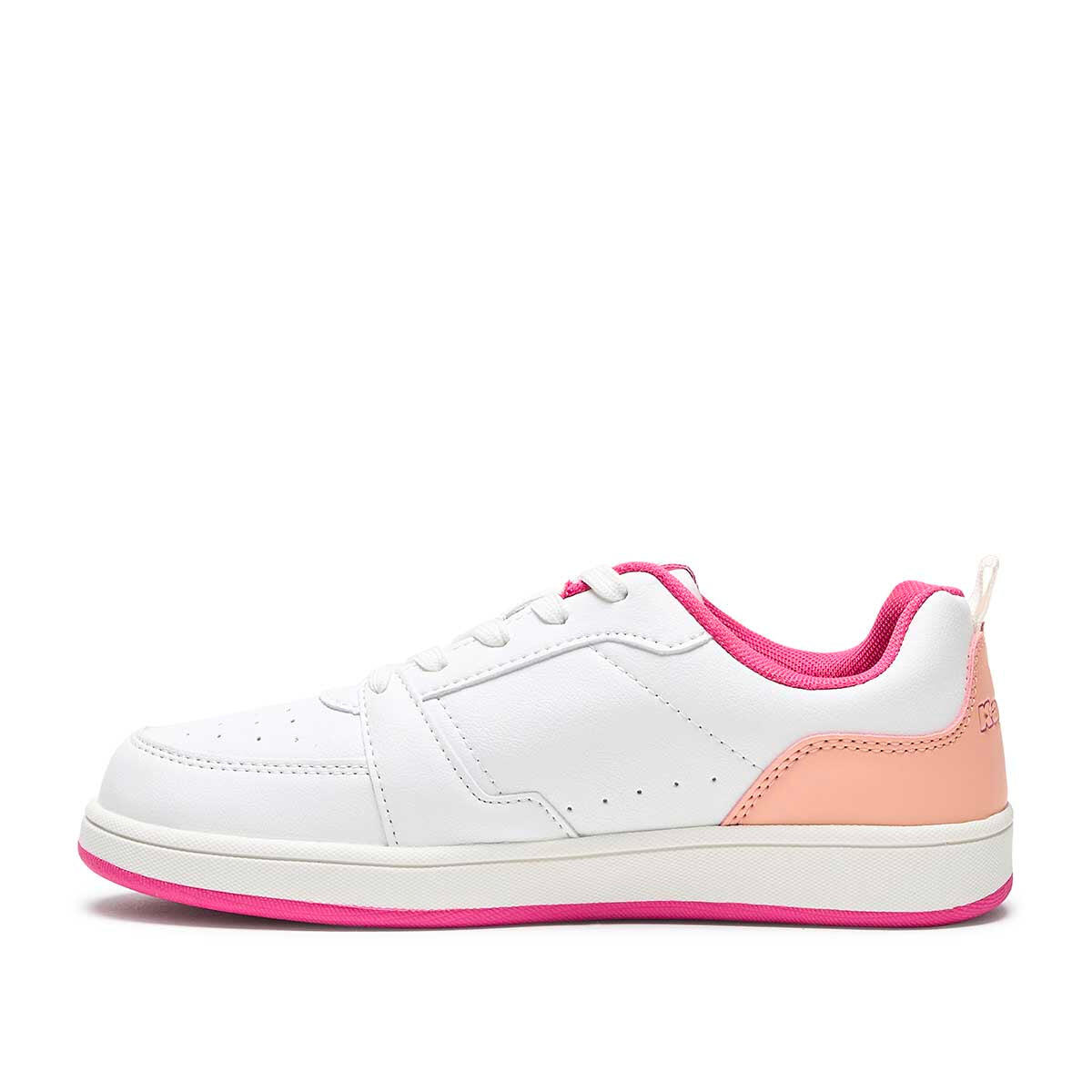 Baskets enfant Shay blanc, fuchsia, rose 4/6