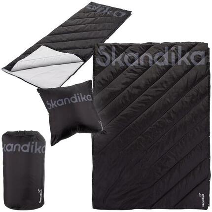 Campingdecke Liva - 4-in-1 Outdoor Decke - Schlafsack - Kissen - wasserdicht