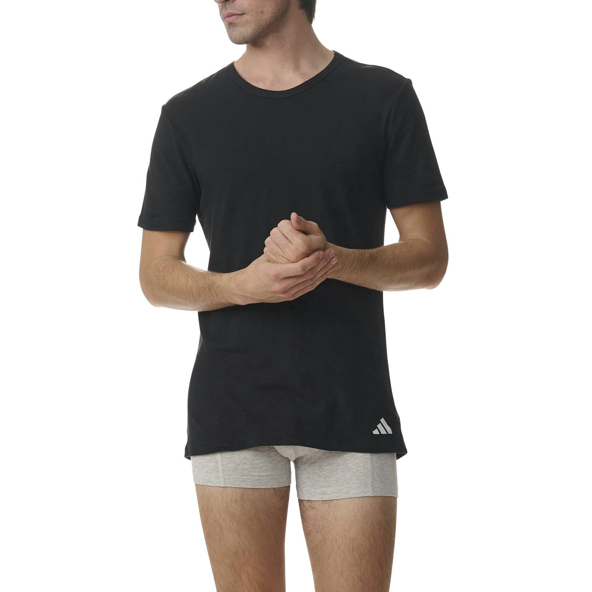 T-Shirt Herren 4er Pack Figurbetont-Crew Neck Shirt Active Flex Cotton 4P 6/7