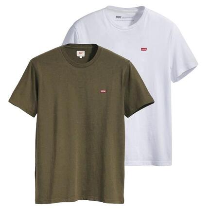 T-Shirt Herren 2er Pack Bequem sitzend-Original Housemark Tee