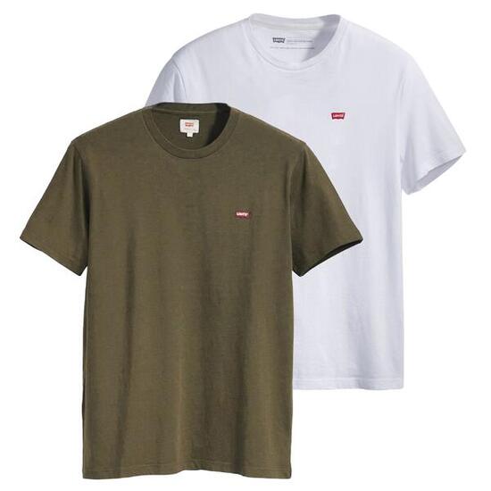 T-Shirt Herren 2er Pack Bequem sitzend-Original Housemark Tee
