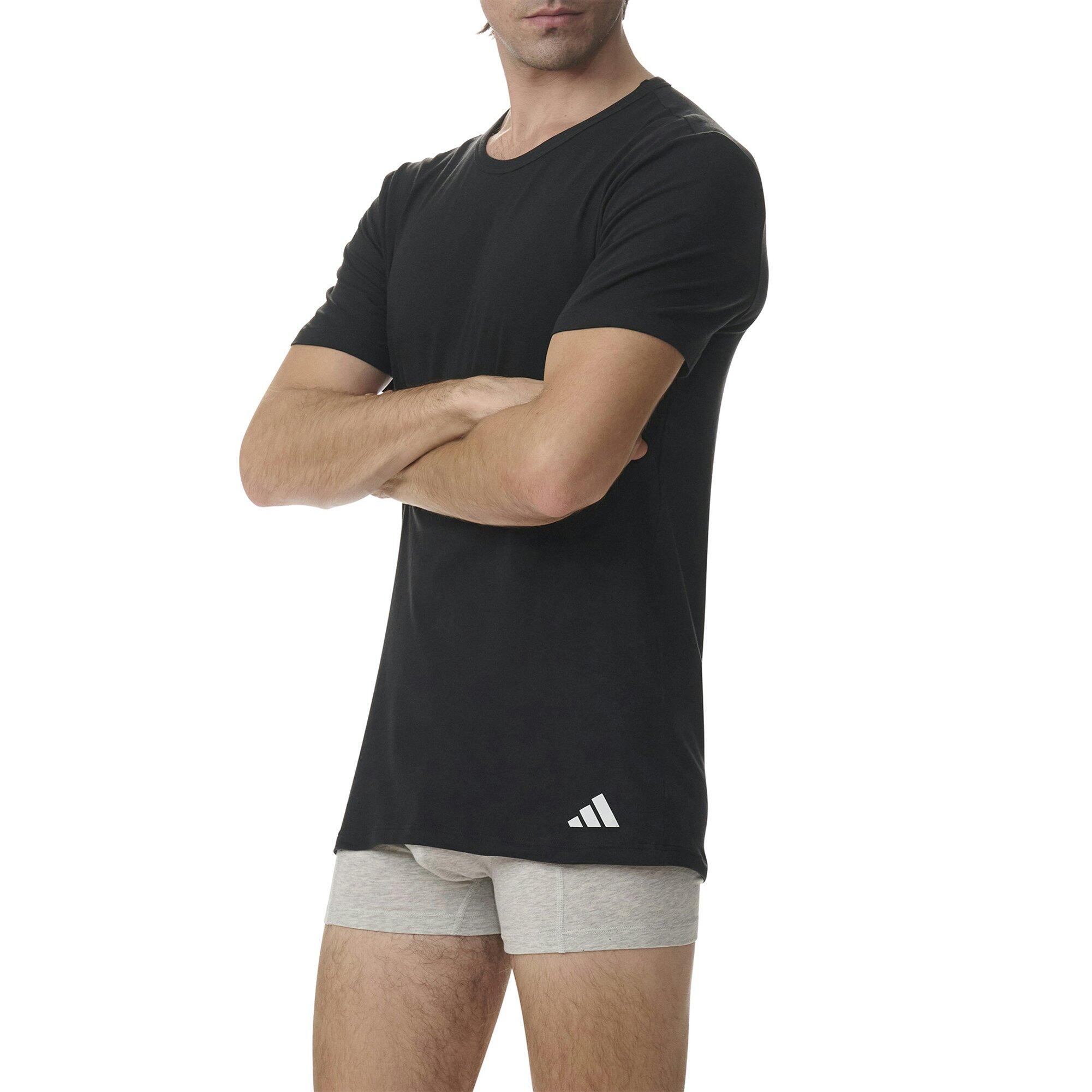 T-Shirt Herren 4er Pack Figurbetont-Crew Neck Shirt Active Flex Cotton 4P 4/5