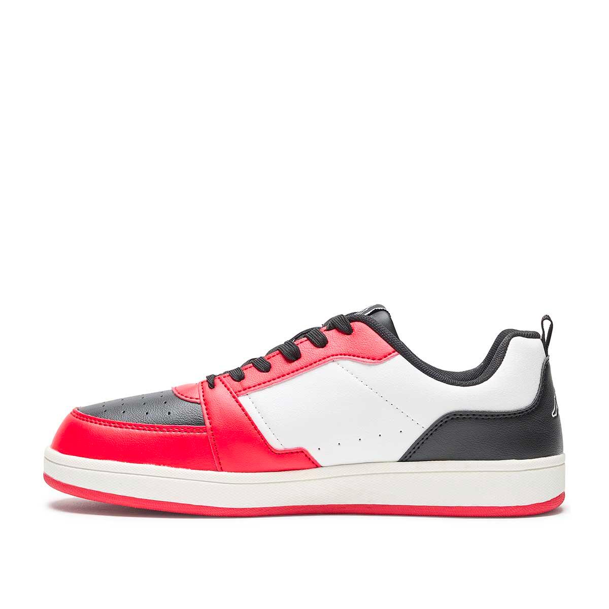Baskets homme Shay blanc, noir, rouge 4/6