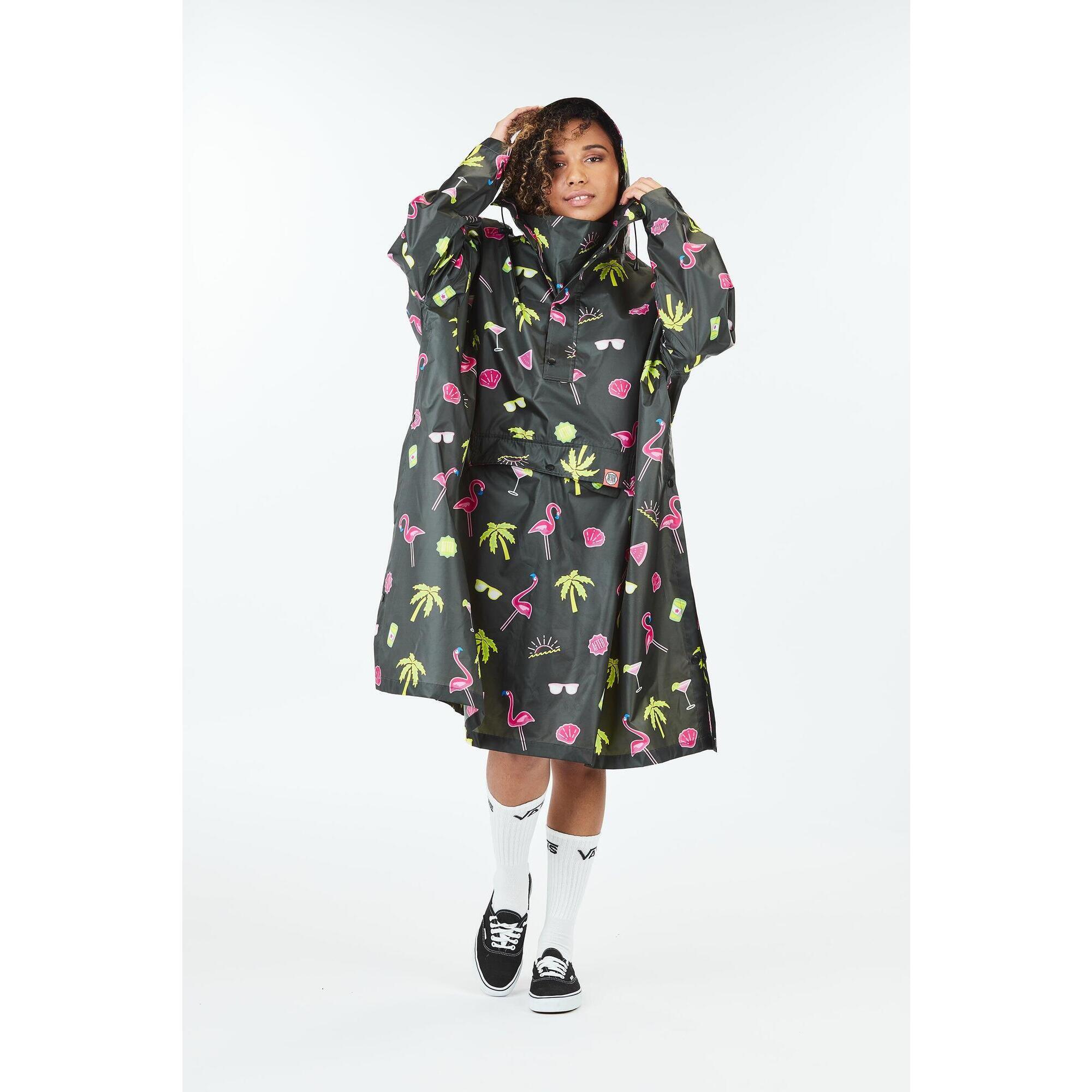 After Essentials - Poncho De Pluie Adulte - Unisexe  - Paradise - Coupe-pluie - Rose - No Size - Decathlon