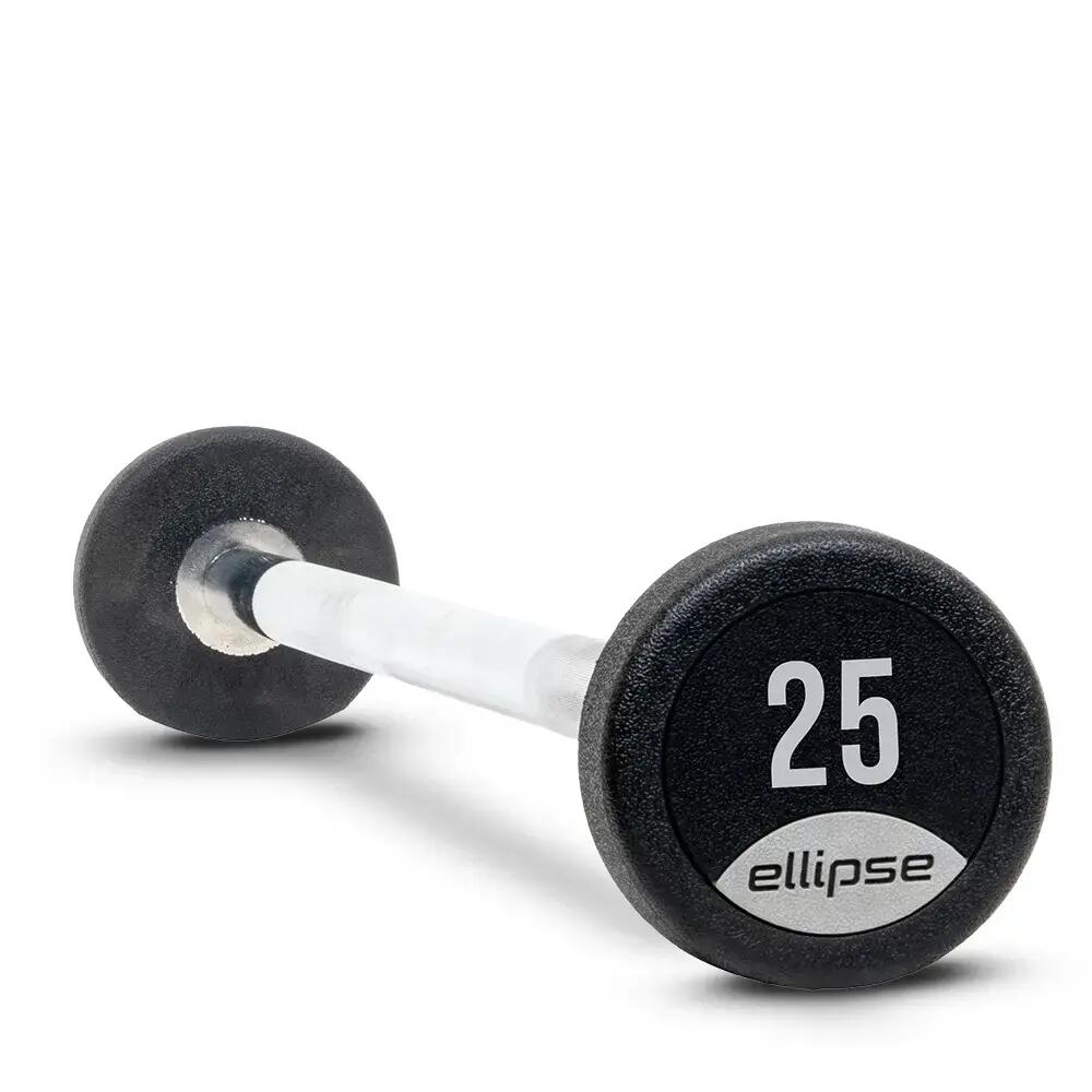 Rovná vzpieračská tyč 15 kg - sivá