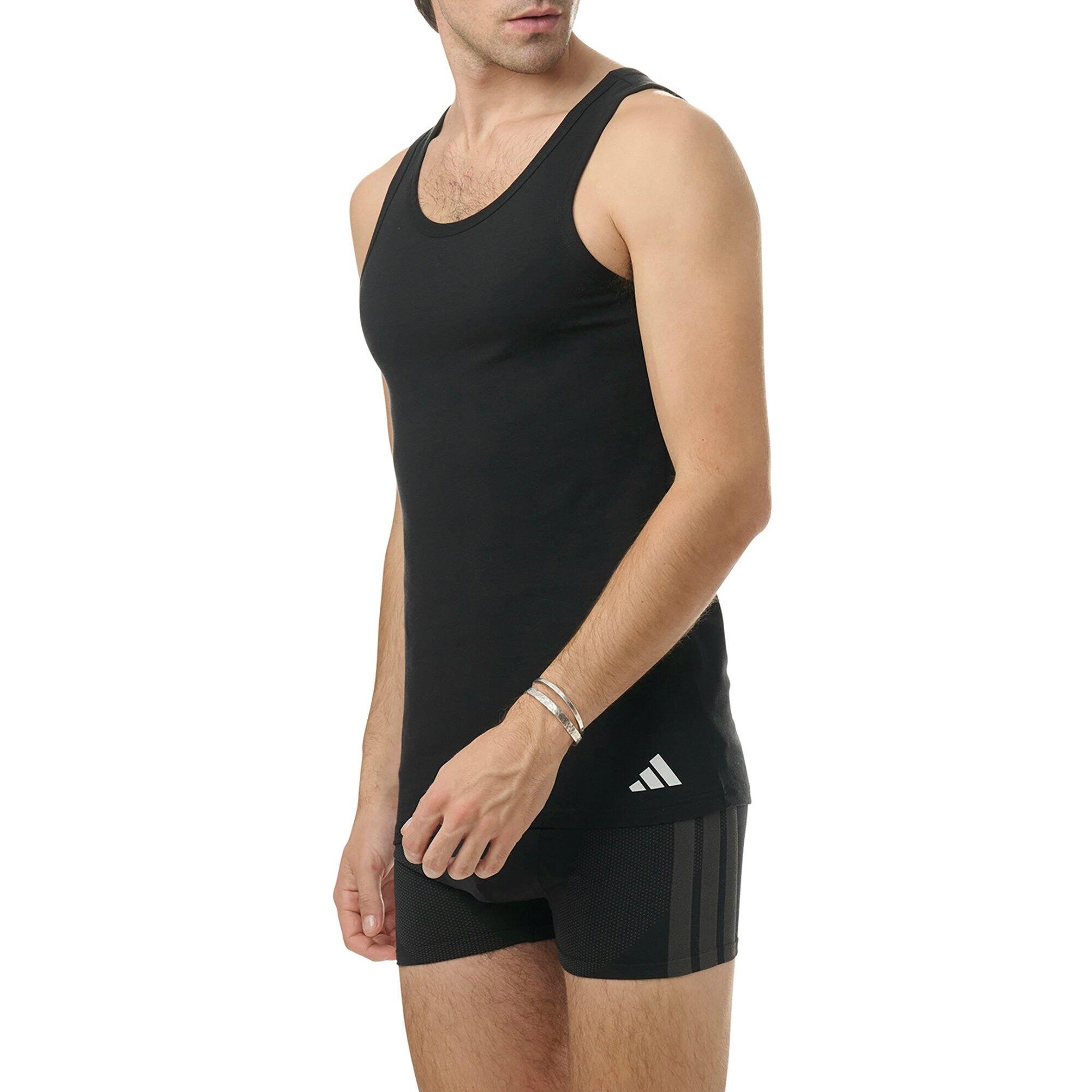 Unterhemd Herren 4er Pack Figurbetont-Tank Top Active Flex Cotton 4PK 4/5
