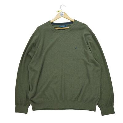 Seconda Mano - Maglione verde da uomo - Stato buono