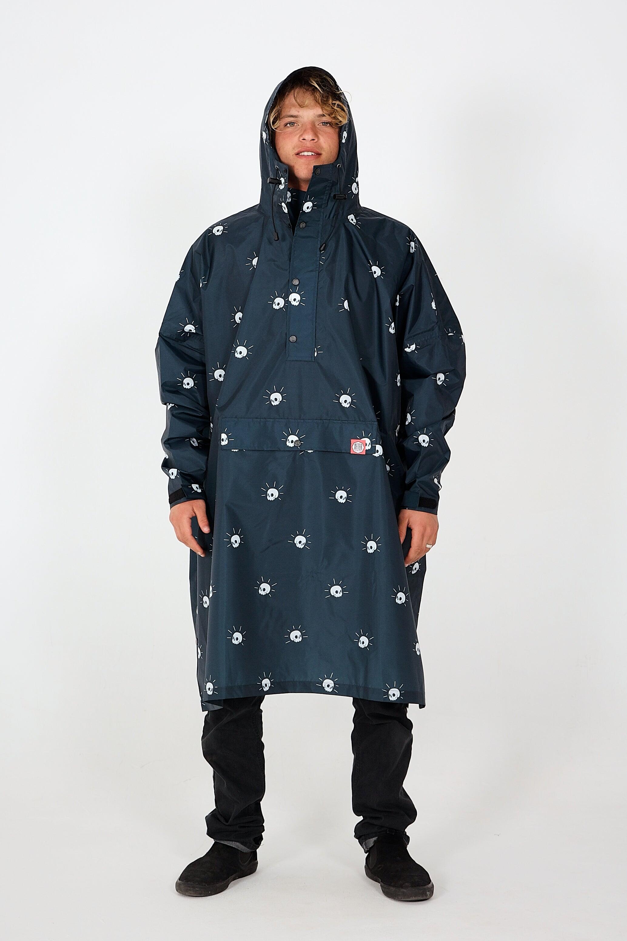 Poncho da pioggia adulto – Unisex - Skulls 2/3