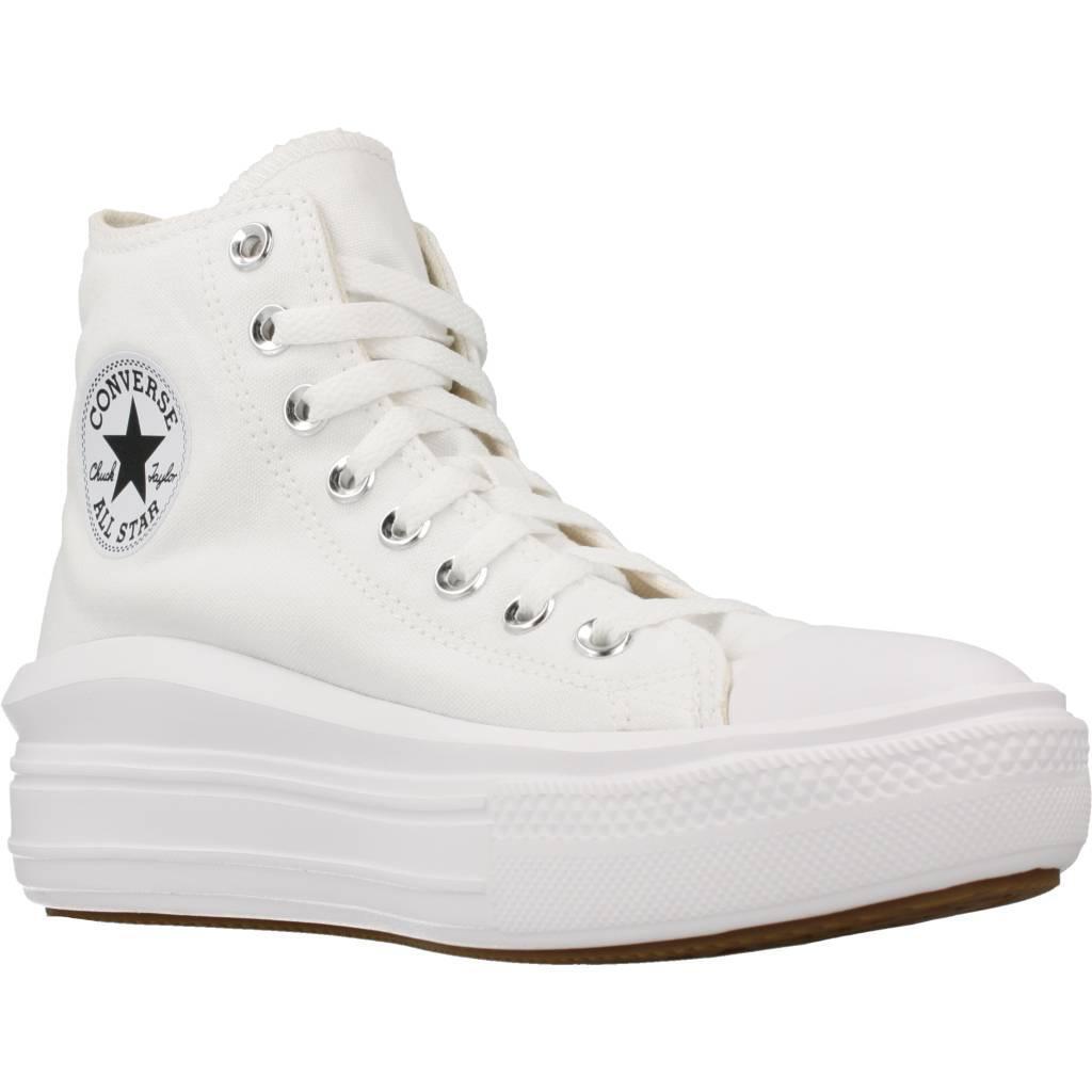 Calçado Converse Chuck Taylor All Star Move Hi, Branco, Unissex 5/6