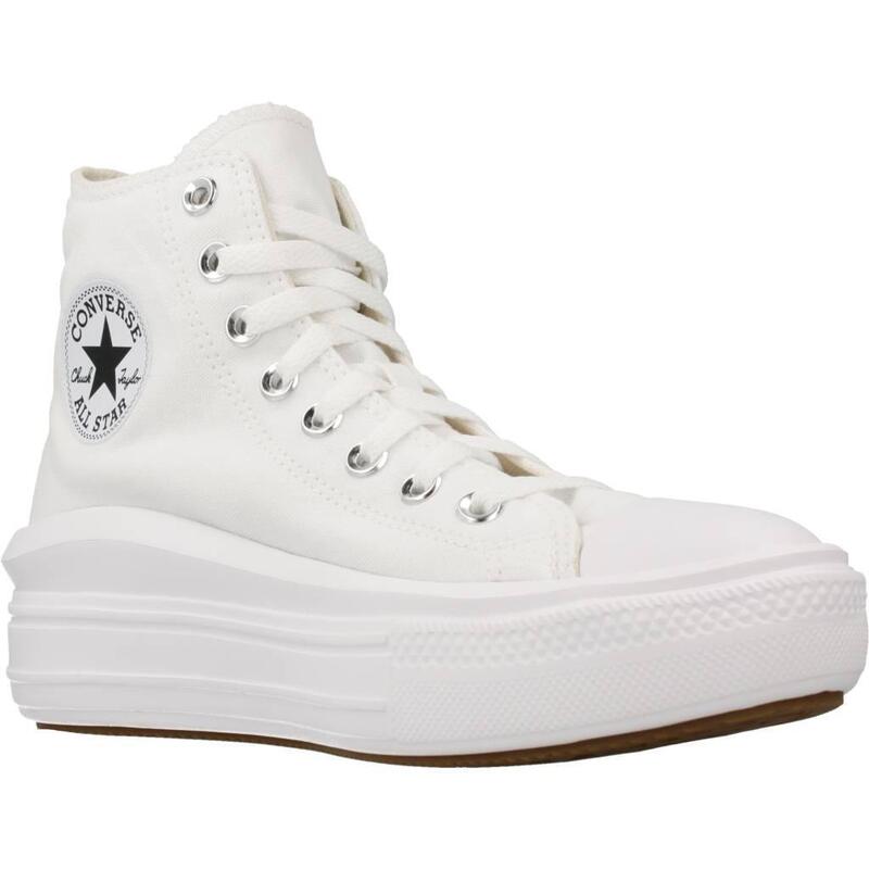 Tenisi unisex Converse Chuck Taylor All Star Move Hi, Alb