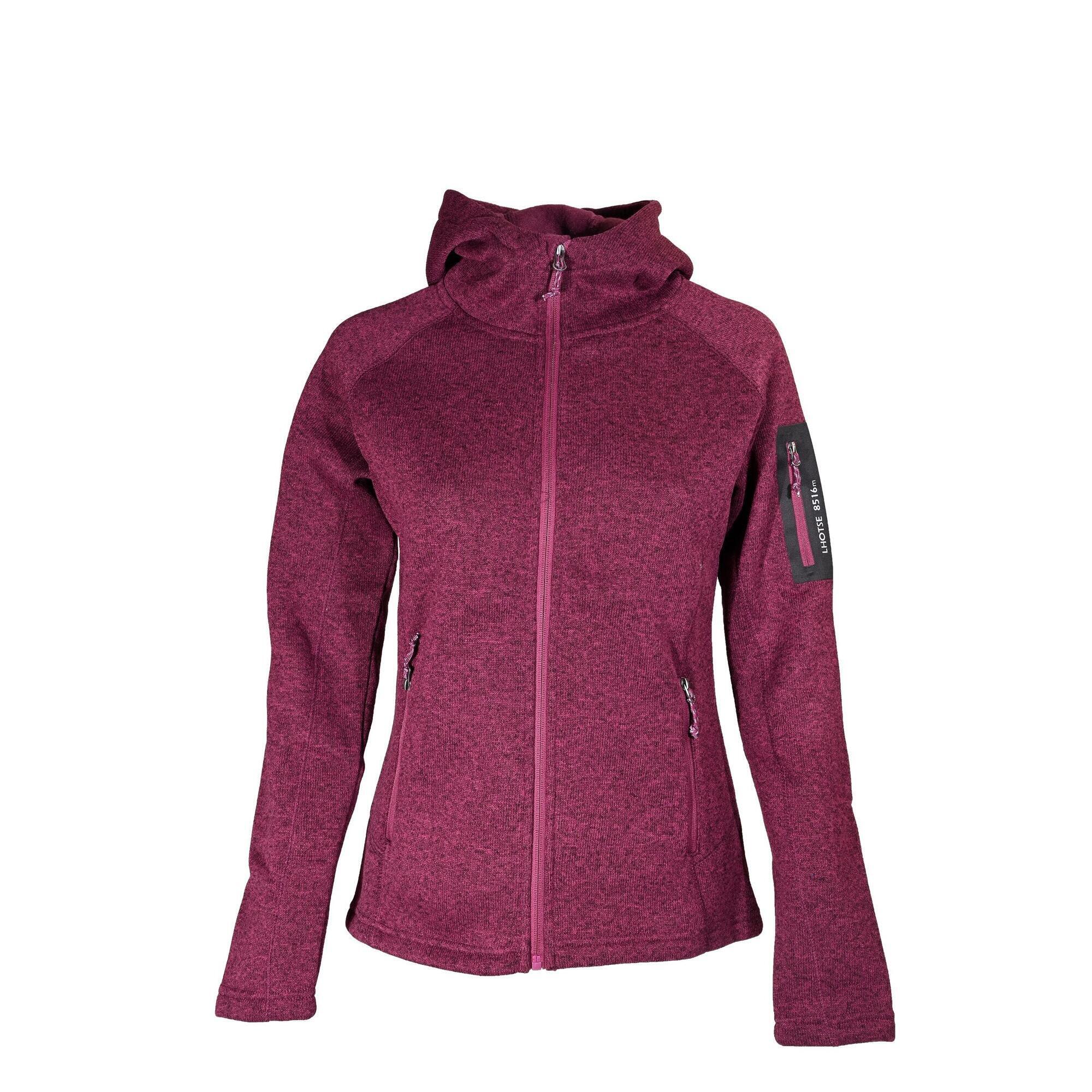 Lhotse - Veste Tricotée - Kayla - Rose - Xl - Veste - Rose - Decathlon