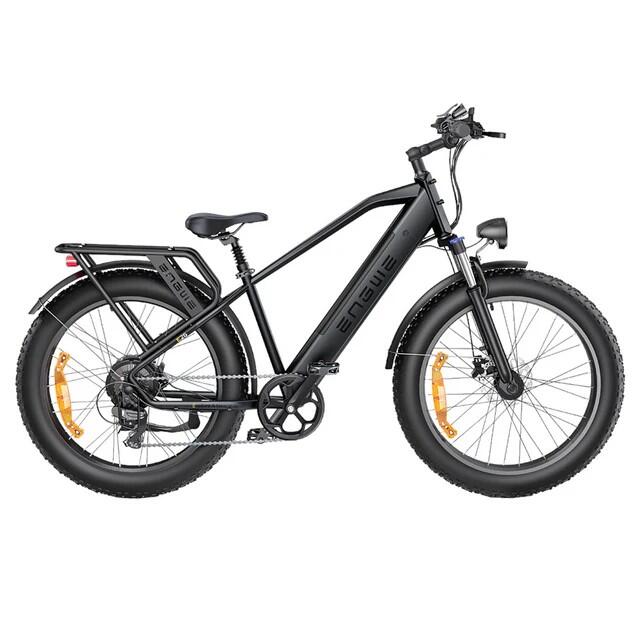 Engwe - Vélo Électrique Tout-terrain Engwe E26, Moteur 250 W, Batterie 48 V 16 Ah - Fatbike - Noir - 170cm - Decathlon