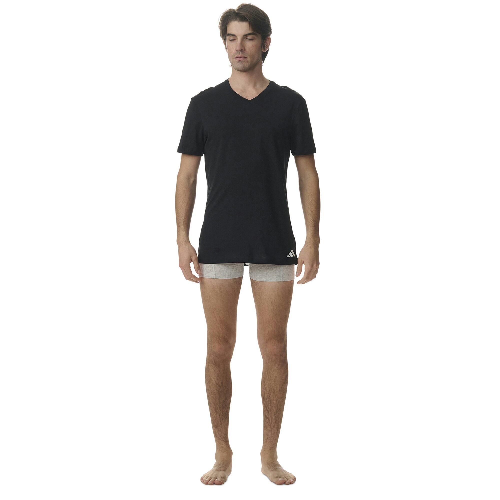 T-Shirt Herren 6er Pack Figurbetont-V-Neck Shirt, Active Core Cotton 6PK 4/6