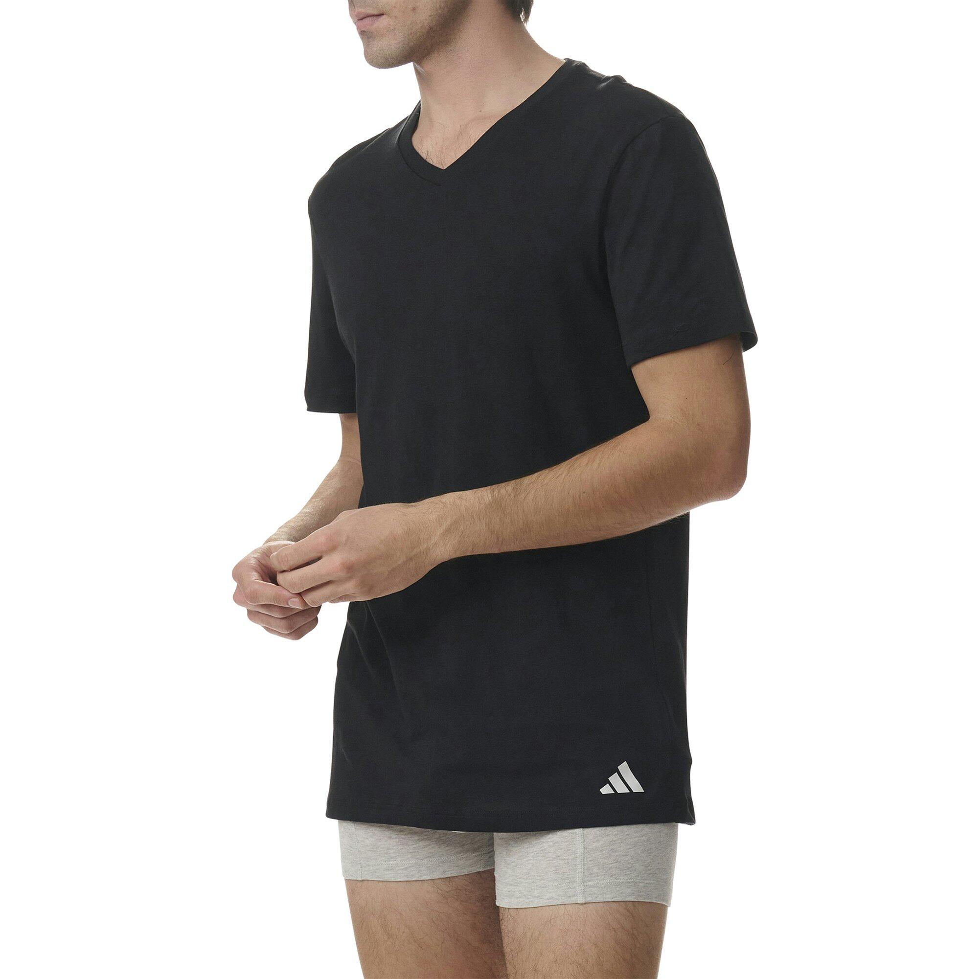 T-Shirt Herren 6er Pack Figurbetont-V-Neck Shirt, Active Core Cotton 6PK 6/6