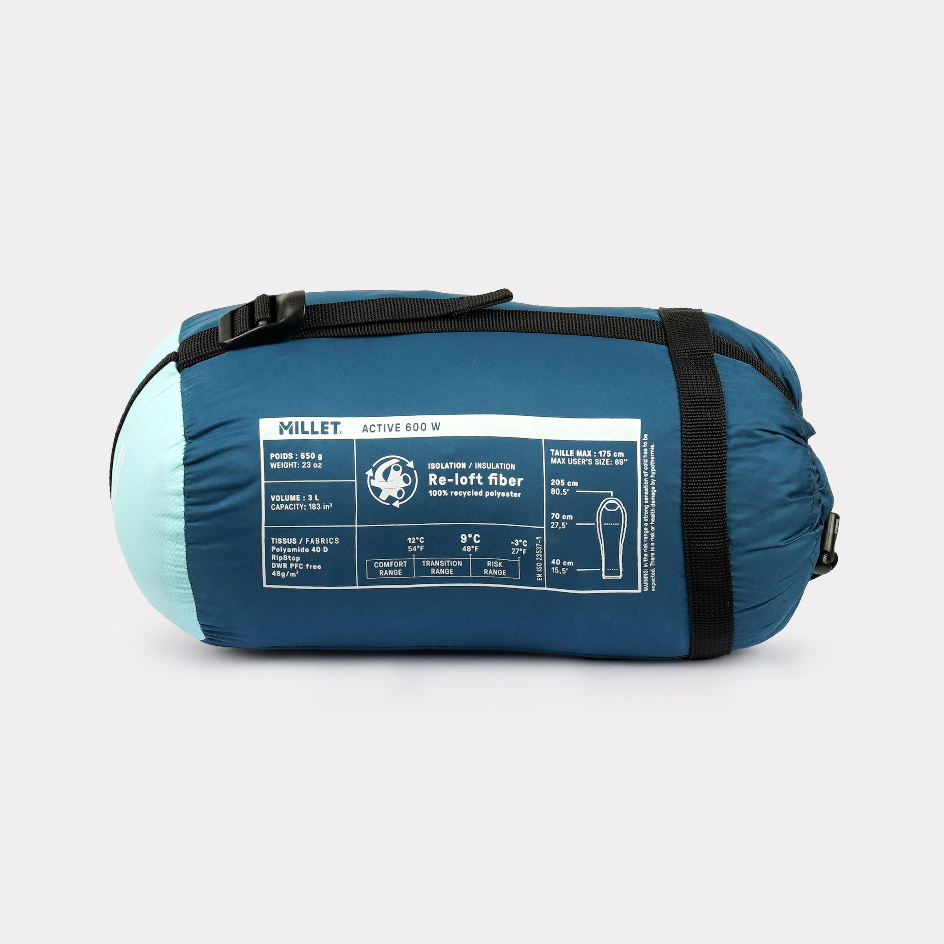 Sac de couchage Randonnée - Trekking unisexe ACTIVE 600 4/5