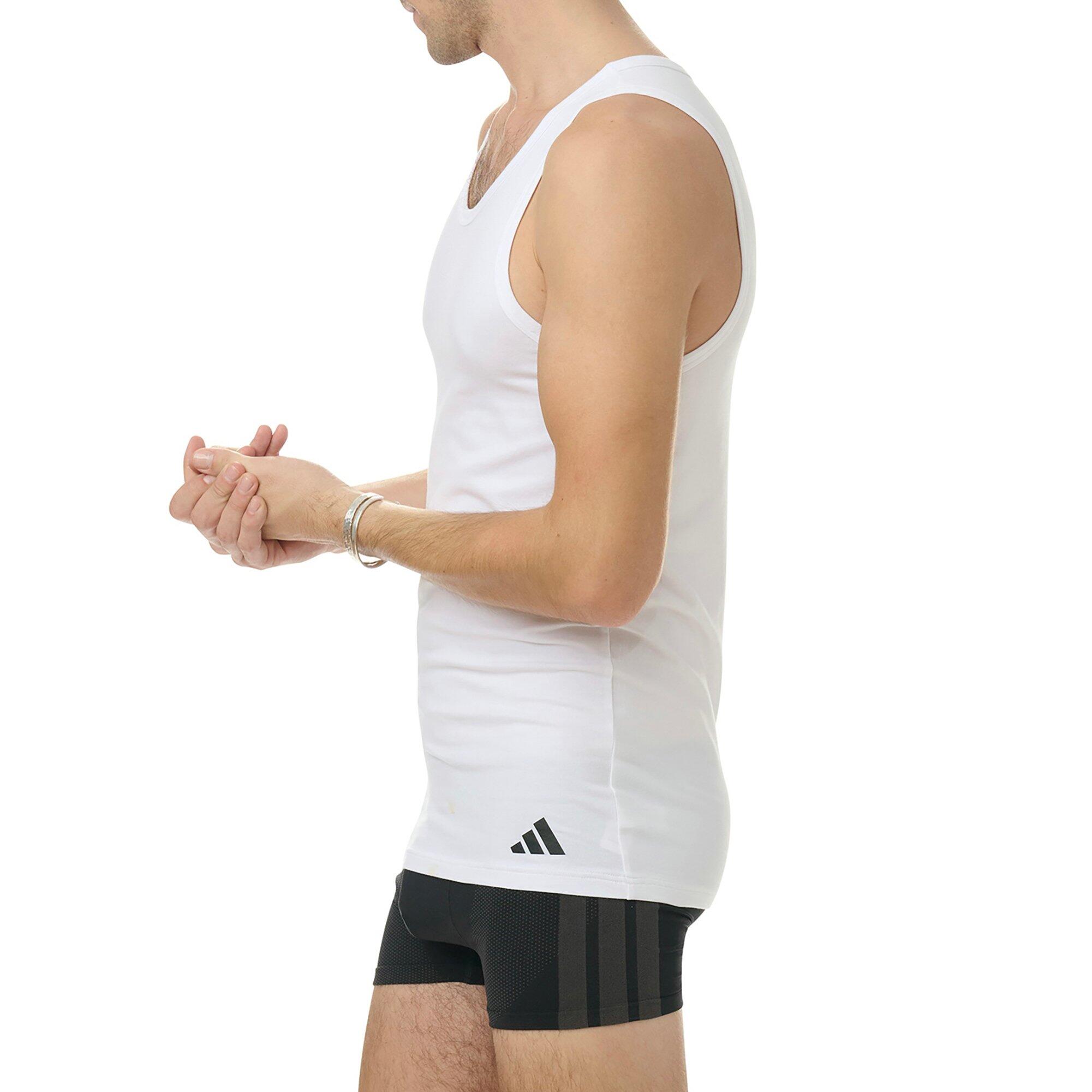 Unterhemd Herren 4er Pack Figurbetont-Tank Top Active Flex Cotton 4PK 5/7